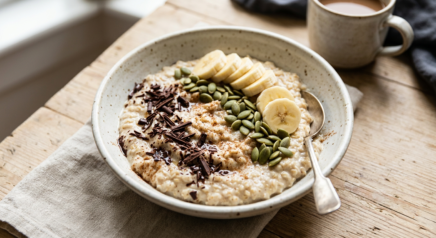 Kürbiskern-Porridge