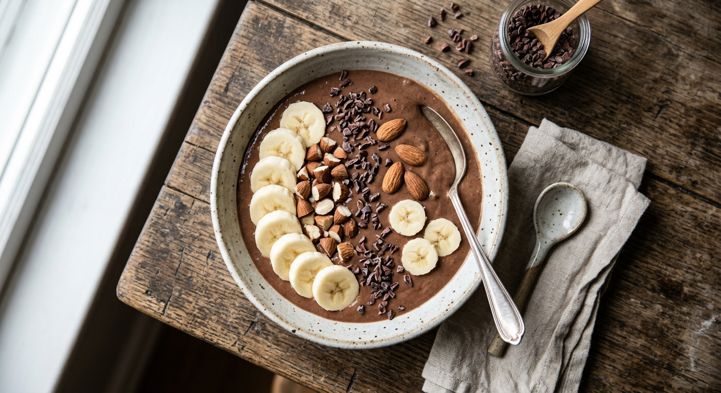 Mandel-Kakao-Smoothie
